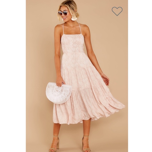 Red Dress Boutique Dresses & Skirts - Gorgeous midi pink dress